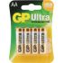 GP AA Batterij  Alkaline Ultra 1,5V 4 Stuks