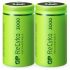 GP ReCyKo C Baby Batterij 3000 mAh 1.2V Oplaadbaar 2 Stuks