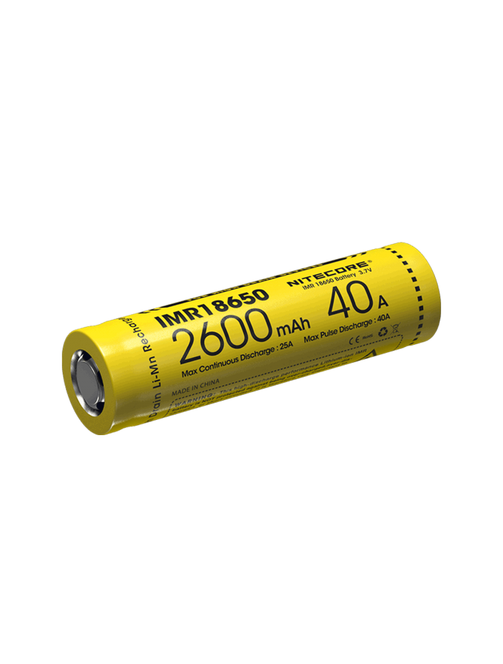Zoeken gebruiker films Nitecore IMR 18650 Oplaadbare batterij 2600mAh flat top kopen? Ledscherp.nl